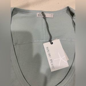 Barefoot Dreams Malibu Collection brand new size 3X light sage green